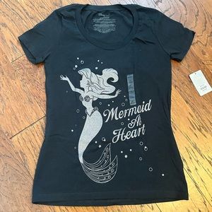 Disney - Little Mermaid - “Mermaid At Heart” Ladies Shirt